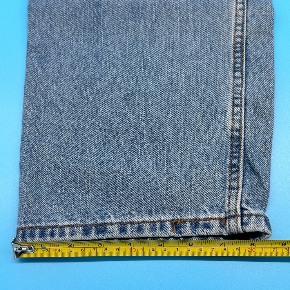 Levi's Relaxed Fit 550 Denim Jeans Sits At Waist Tapered Leg Men's 38x34 - Picture 9 of 10